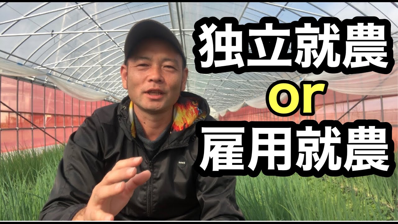 農家のなり方【独立就農】【雇用就農】どちらがいいの？