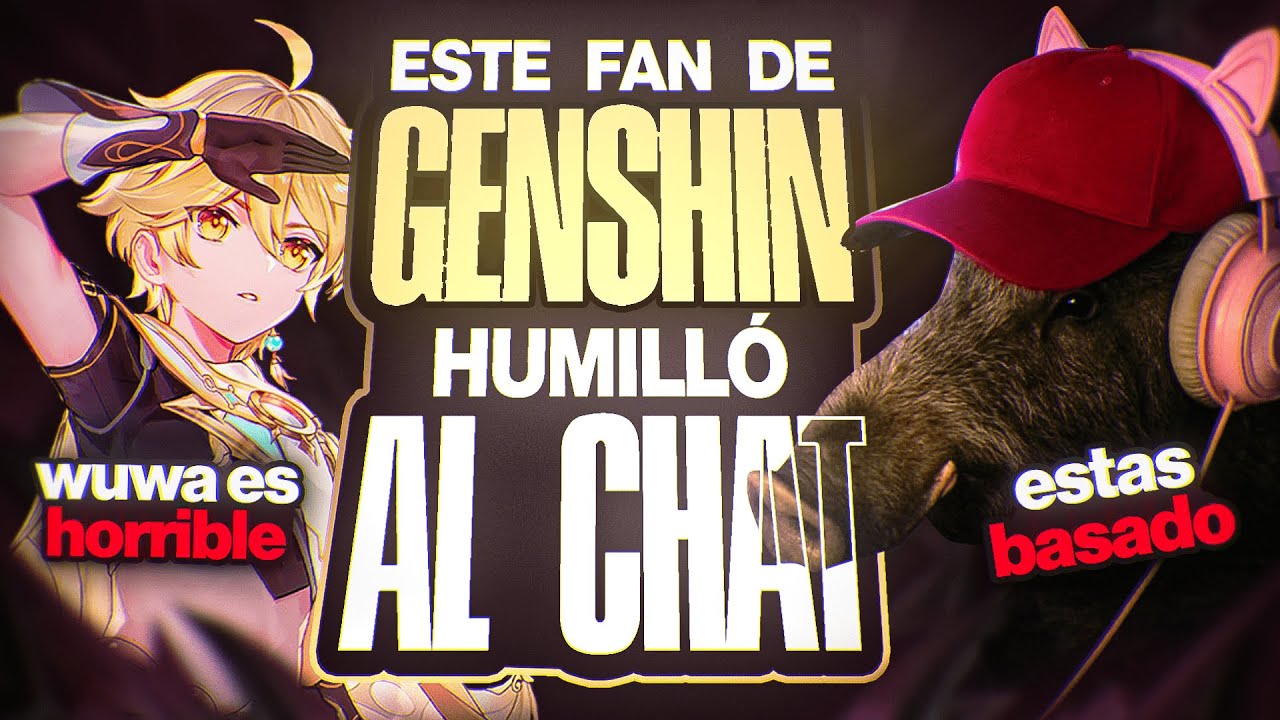 ¿Está loco? ¡Me dice en llamada que Genshin es superior a WuWa! 💀📞