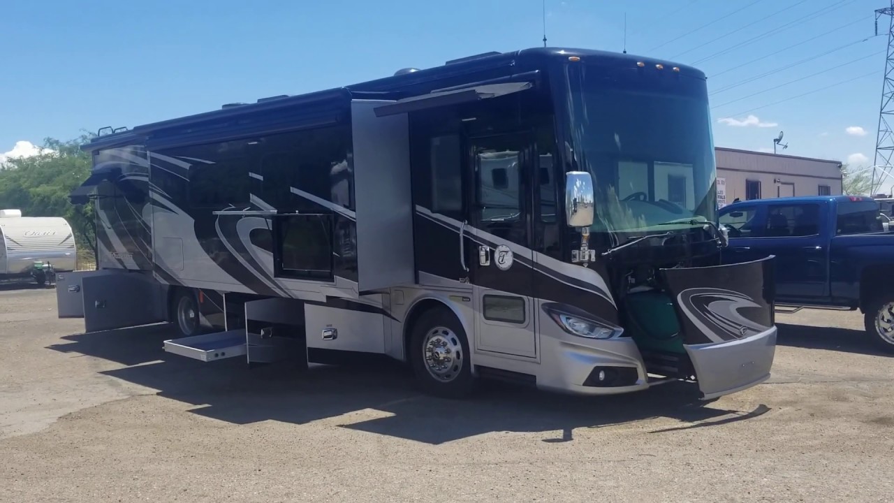 Short Quad Slide Diesel Pusher! 2015 Tiffin Phaeton 36GH Video Walkthrough! SOLD!