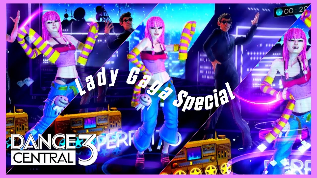 Dance Central 3 - Lady Gaga Special - 8 Routines Playlist