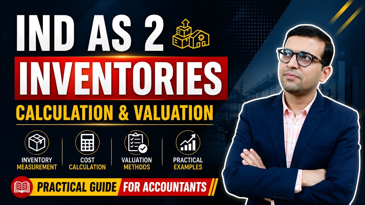 IND AS 2 (Inventories)| Calculation & Valuation | Practical Guide For Accountants (Lecture 1) #indas