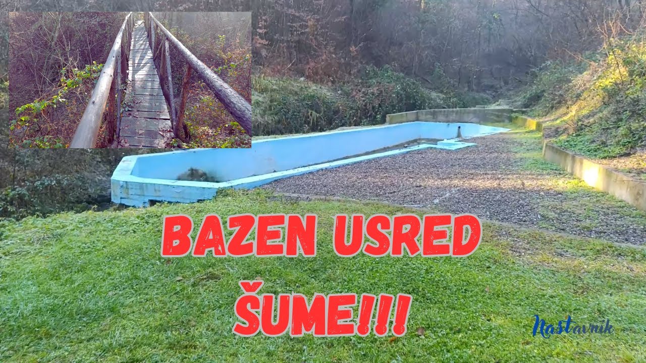 IZLETIŠTE SA BAZENOM ZA KUPANJE, TO SAMO U BOSNI IMA