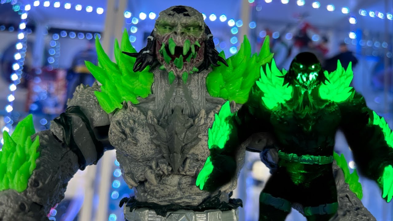Mcfarlane Toys Dc Multiverse Kryptonite Doomsday Mega fig review