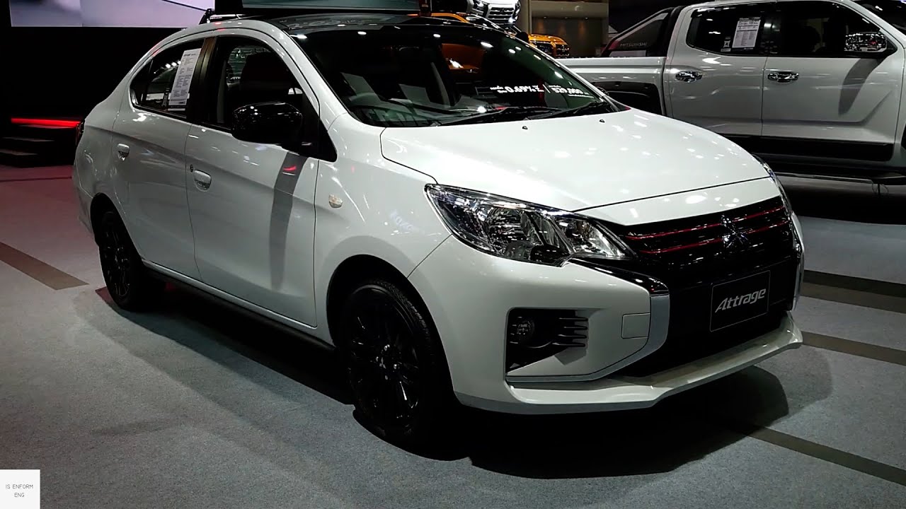 2025 Mitsubishi Mirage G4 Black Edition (Attrage) / In-Depth Walkaround Exterior & Interior
