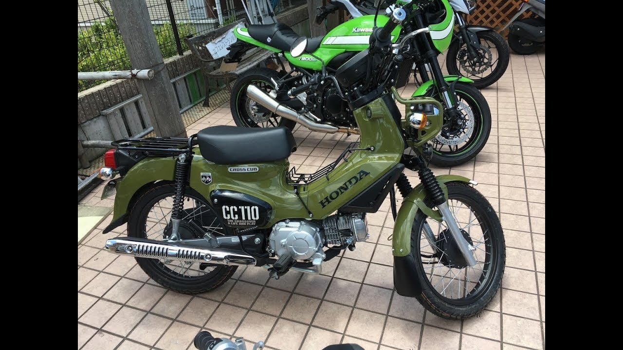 メードインジャパン　新車購入　本日納車　日本製　2019 HONDA CROSS CUB CC110　2019 ホンダ・クロスカブ CC110　JA45　made in Japan