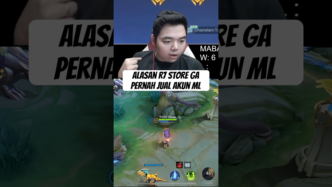 Alasan R7 Store ga pernah jual akun ML😱 