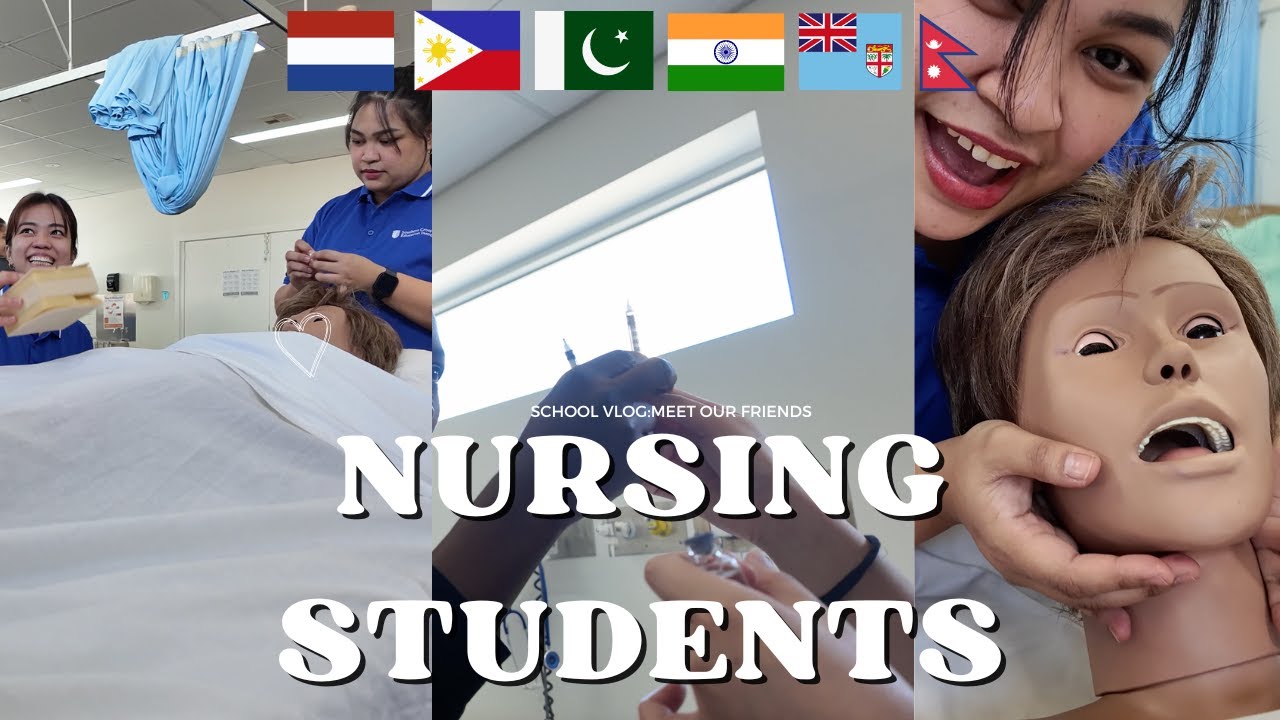 NURSING STUDENTS in AU + Welcome to our diverse class/ vlog takeover