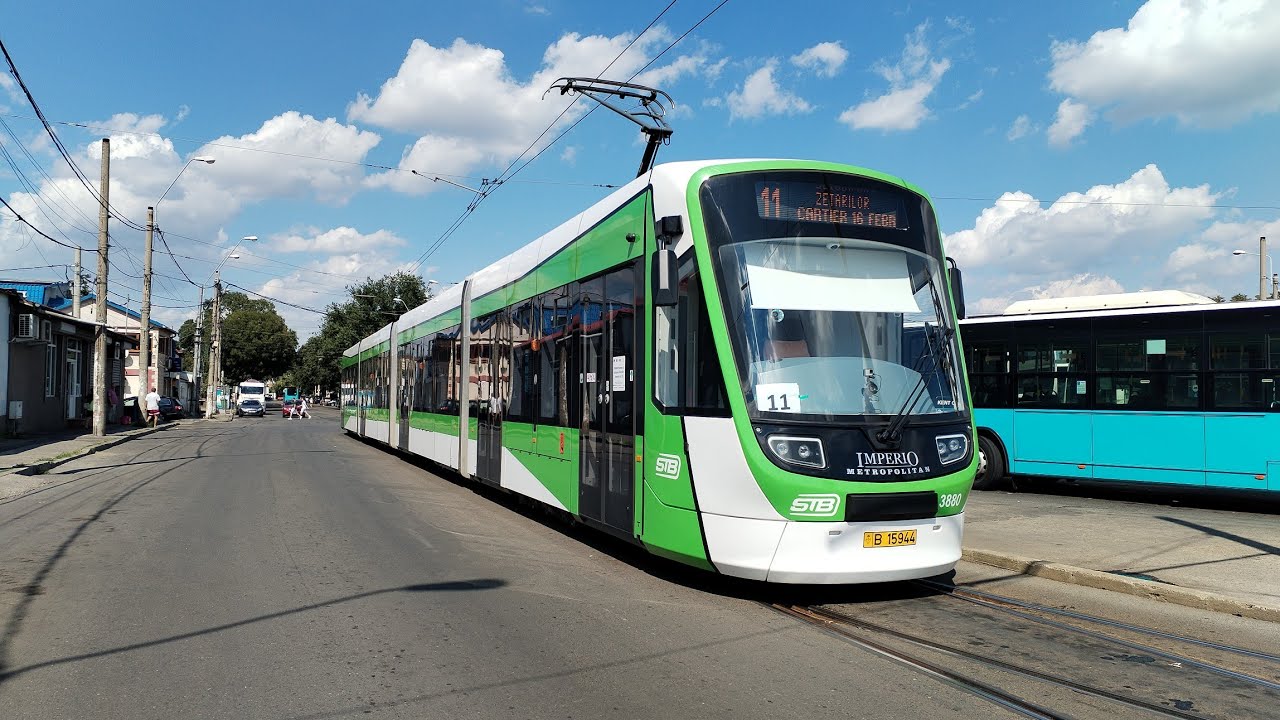 Cab View Imperio Linia 11  București.