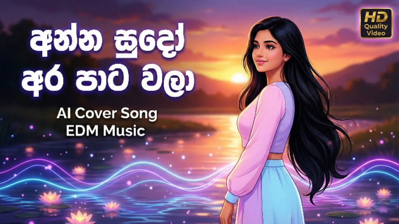 Anna Sudo Ara Pata Wala | අන්න සුදෝ අර පාට වලා - Ai Cover Song Remixs | EDM Music #sinhalasongs 