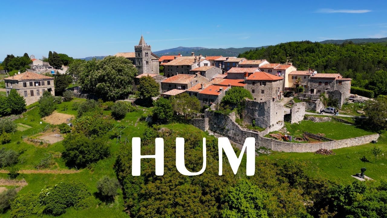 HUM u Istri - najmanji grad na svijetu