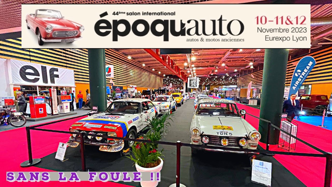 POV : Epoqu’auto 2023, seul sans la foule !!!