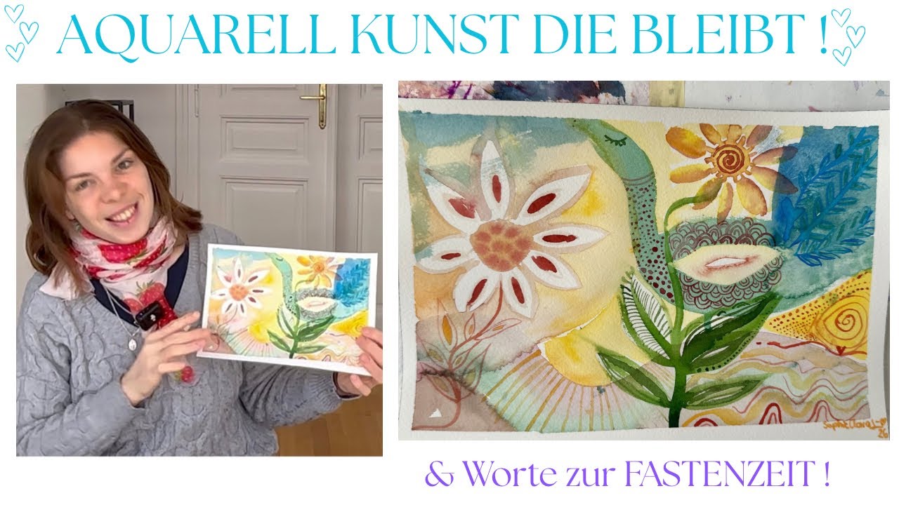 🎨💜Echte Kunst und Musik kann keine KI ersetzen ! & Worte zur Fastenzeit💜 🎨 Sophiesuniversum 
