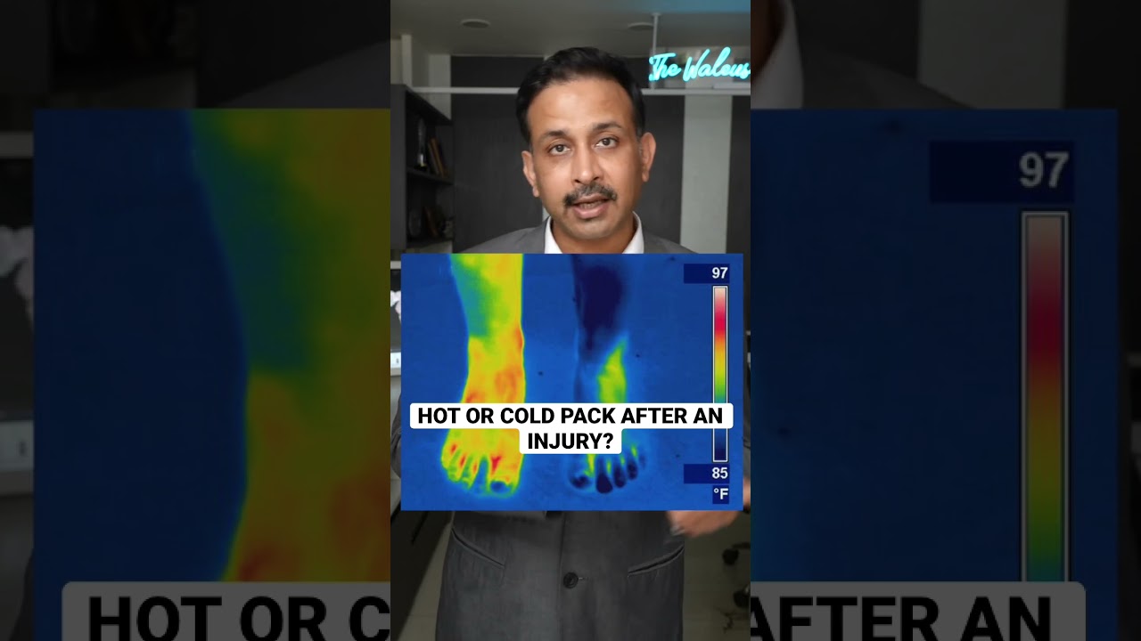 Hot pack Vs cold pack- what to apply after an injury ? #sportsinjury #firstaid #shortsindia