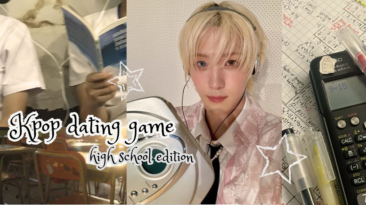 KPOP DATING GAME | HIGHSCHOOL EDITION | POPULAR KPOP IDOLS 2025 |
