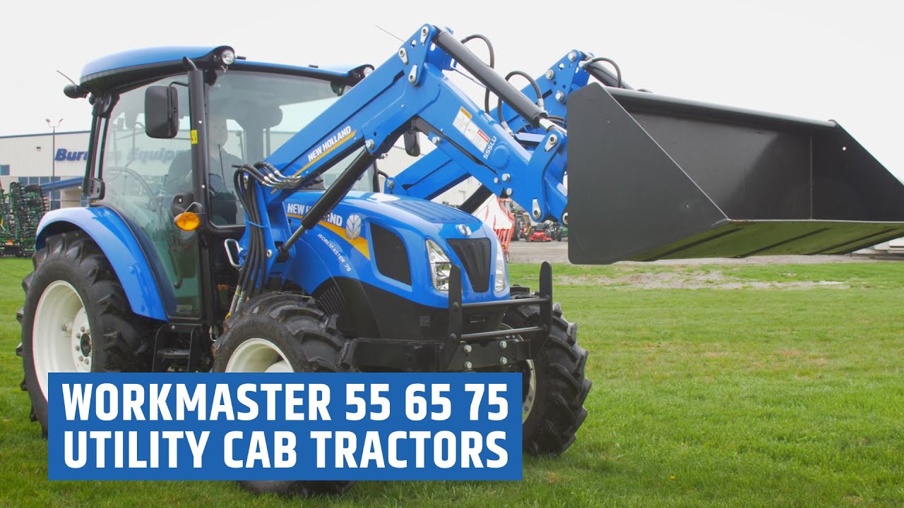 New Holland Workmaster 55 65 75 Utility Cab Tractors | Burnips 360
