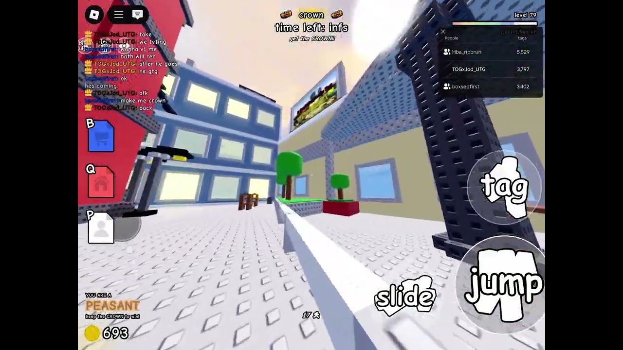 1v1ing my friend in untitled tag game(part 3)