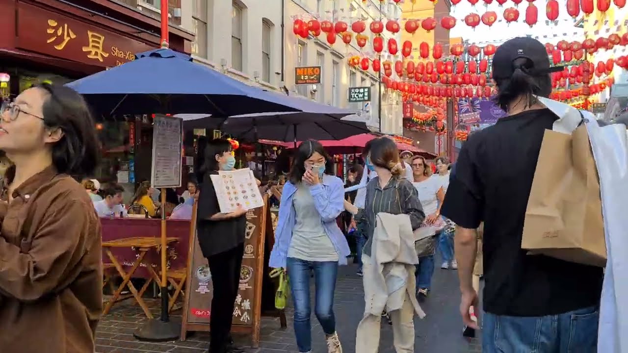GERRARD STREET in London Chinatown!! (July 2022) Walking Through