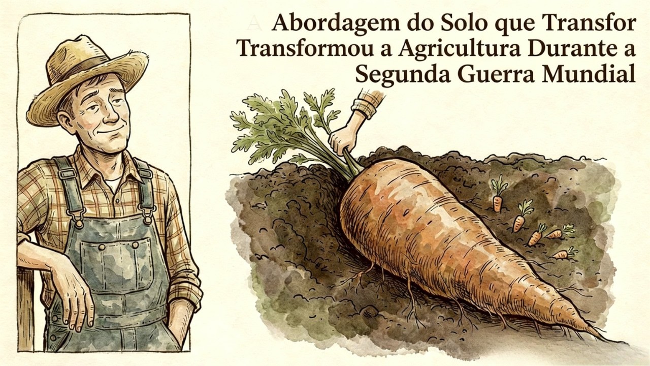 A abordagem do solo que mudou a agricultura durante a Segunda Guerra Mundial