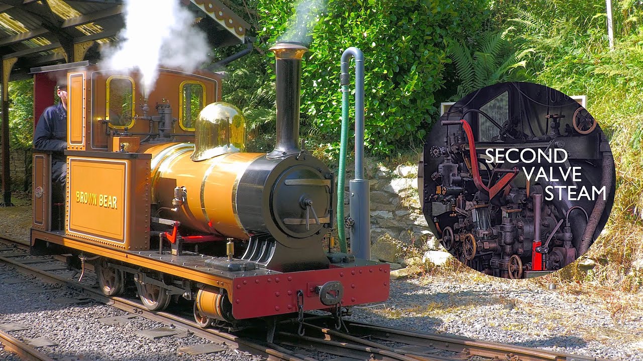 'Brown Bear' & 'Sea Lion' on the Groudle Glen Railway - 31/07/2024