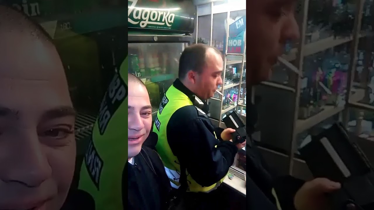 Буден гражданин спипа полицай в издънка