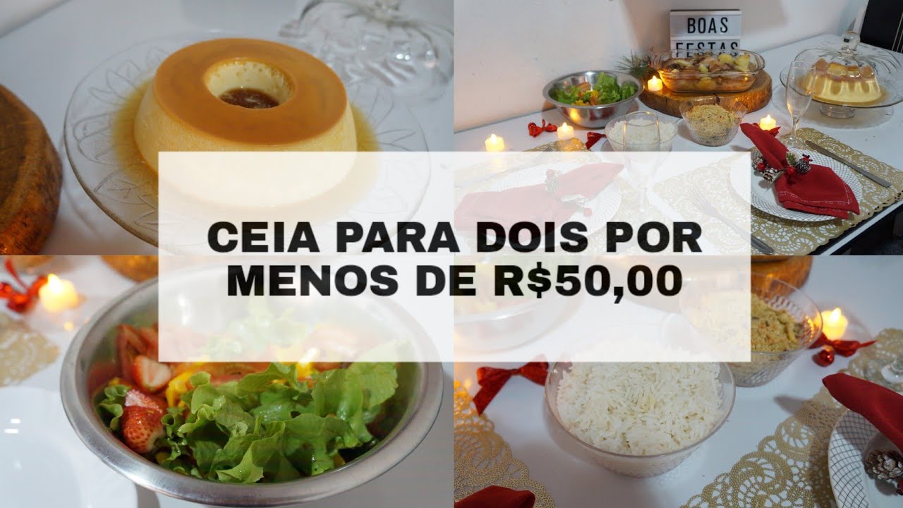 CEIA DE NATAL PARA DUAS PESSOAS COM R$50,00 -  SARA BAXINHA
