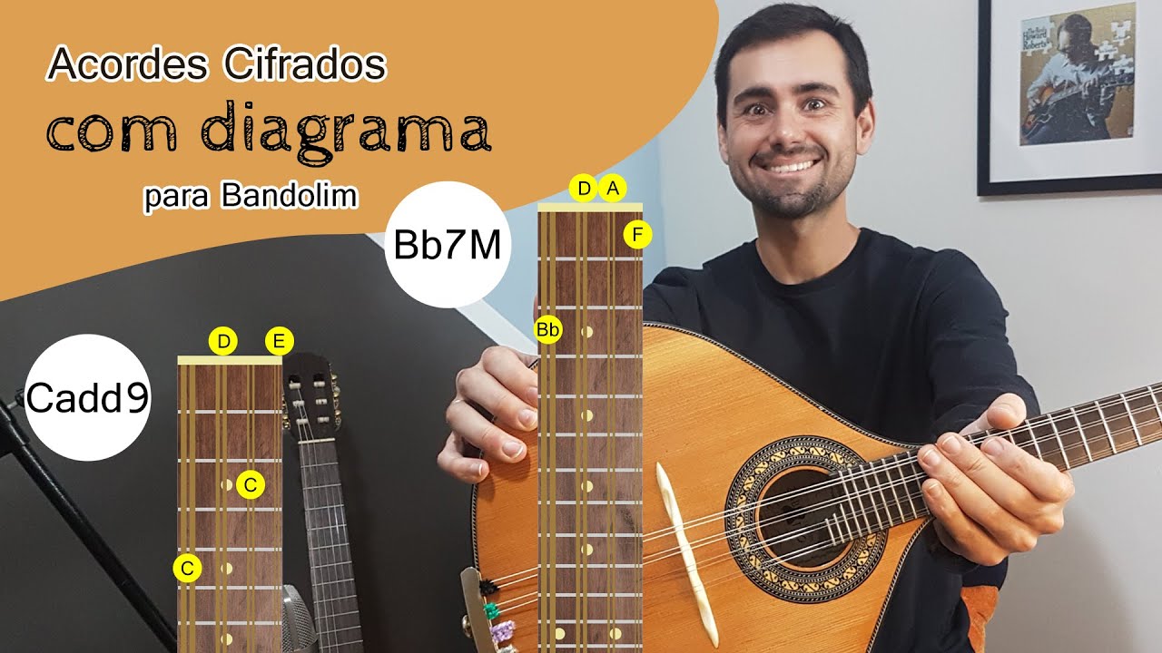 Aprenda os Acordes através do Diagrama l Bandolim (mandolin)