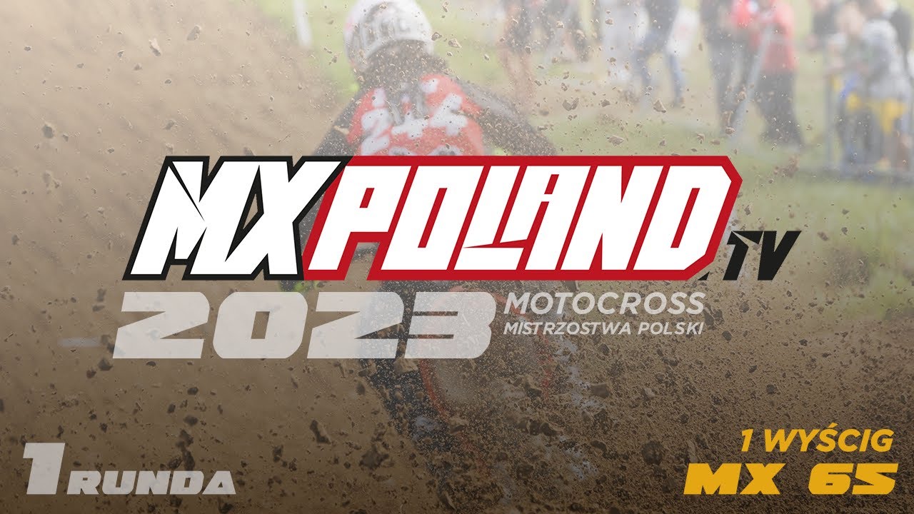 2023 Lipno MX 65 - 1 wyścig Mistrzostwa Polski - live streaming
