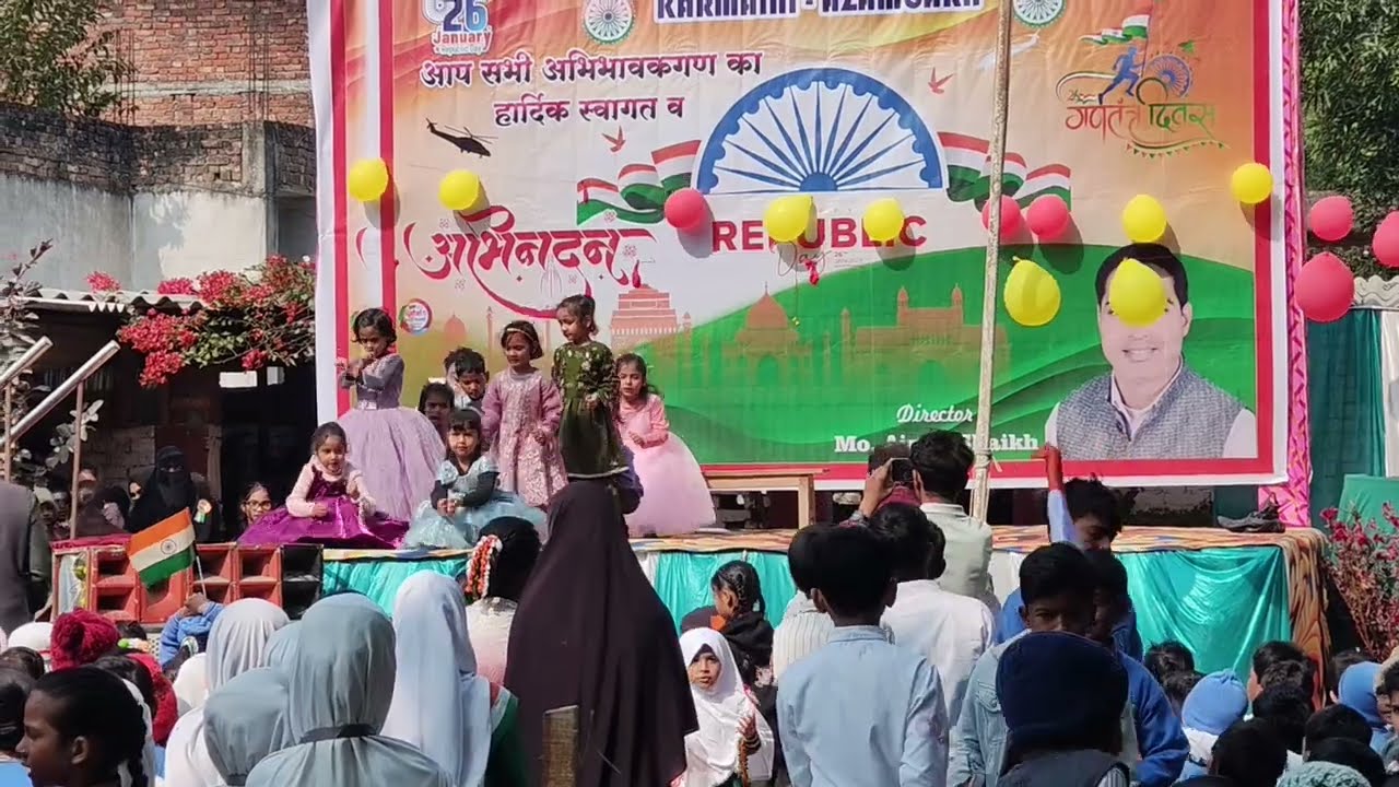 Republic Day Students Celebration 🇮🇳 | M A Public School Karmaini Azamgarh #republicday #26january 