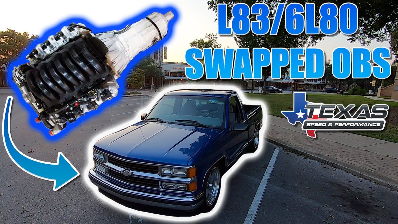 OBS Chevy Gets 20 Year Update In 10 Minutes! Texas Speed Shop Truck!