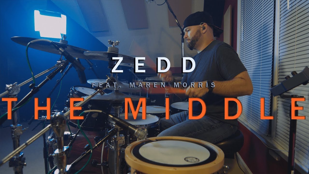 Zedd - The Middle Drum Cover  (Feat. Maren Morris) Chris Mathis