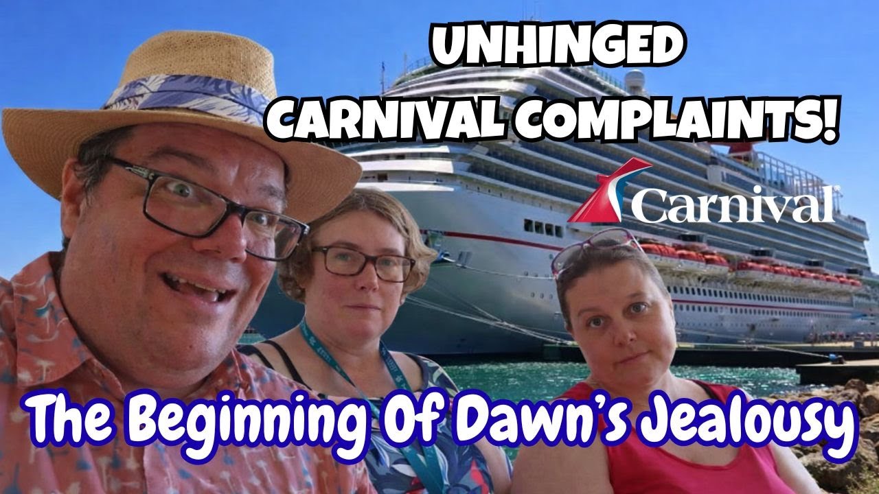 Willy Complains Nonstop on Carnival Vista With Jamie | His Life Is SO Hard |  Snow Video Recap!