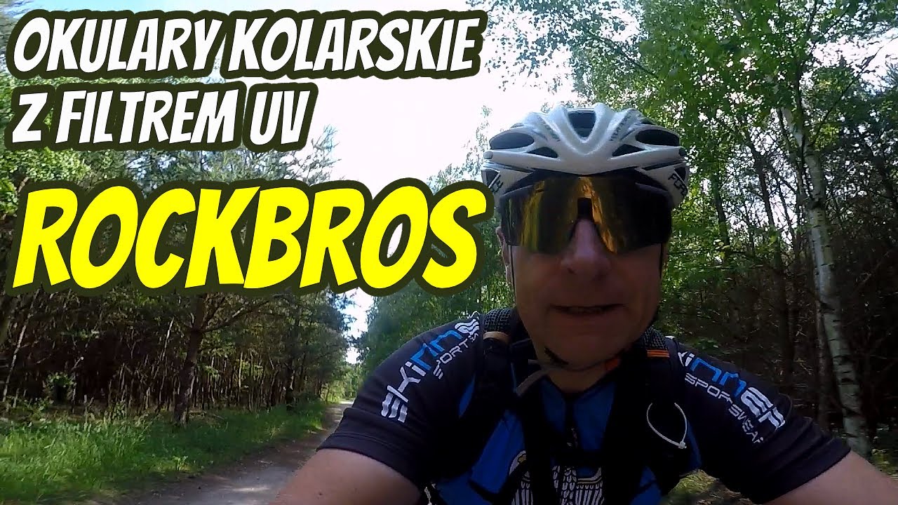 Okulary kolarskie RockBros - Filtr UV, 28g, Atrakcyjna Cena i Nowoczesny Look