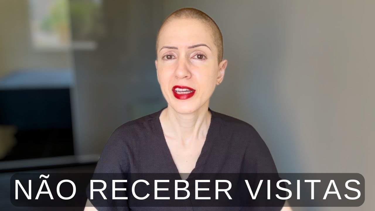 Não gosto de receber visitas na minha casa.