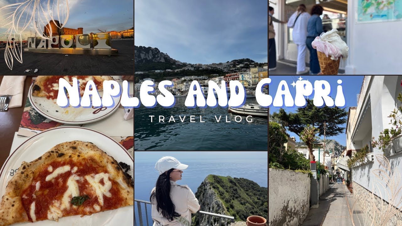 Late Night Pizza, Missed Cabs & Capri Magic 🇮🇹 | Italy Travel Vlog