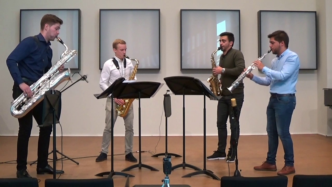 Milonga Saxophone Quartet, E.Bozza - Andante et Scherzo