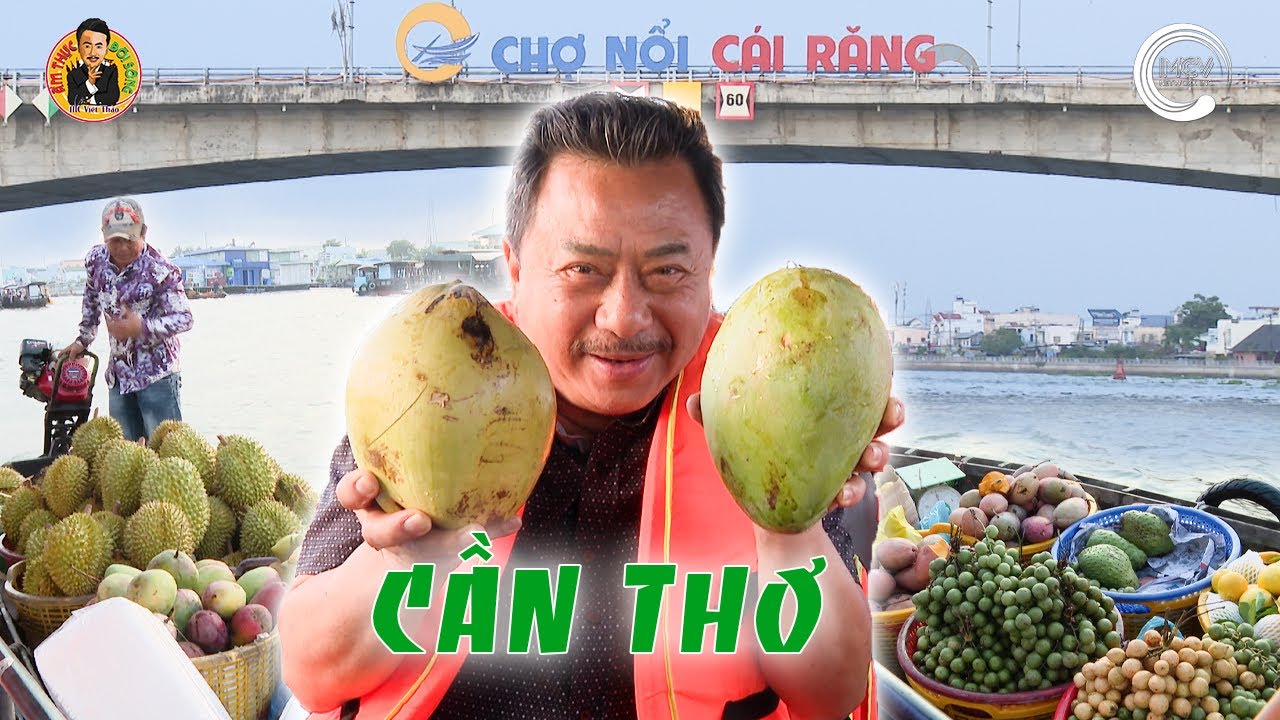 Đi CHỢ NỔI CÁI RĂNG ở Cần Thơ | MC Việt Thảo | Ẩm Thực & Đời sống - Tập 261 | CBL 1928