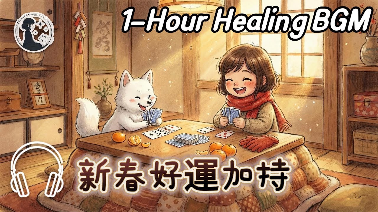 🀄 2026過年必聽 新春必勝 BGM：北海道暖桌下的療癒時光 (1小時) | New Year BGM for Victory & Relaxation (1 Hour Healing Music)