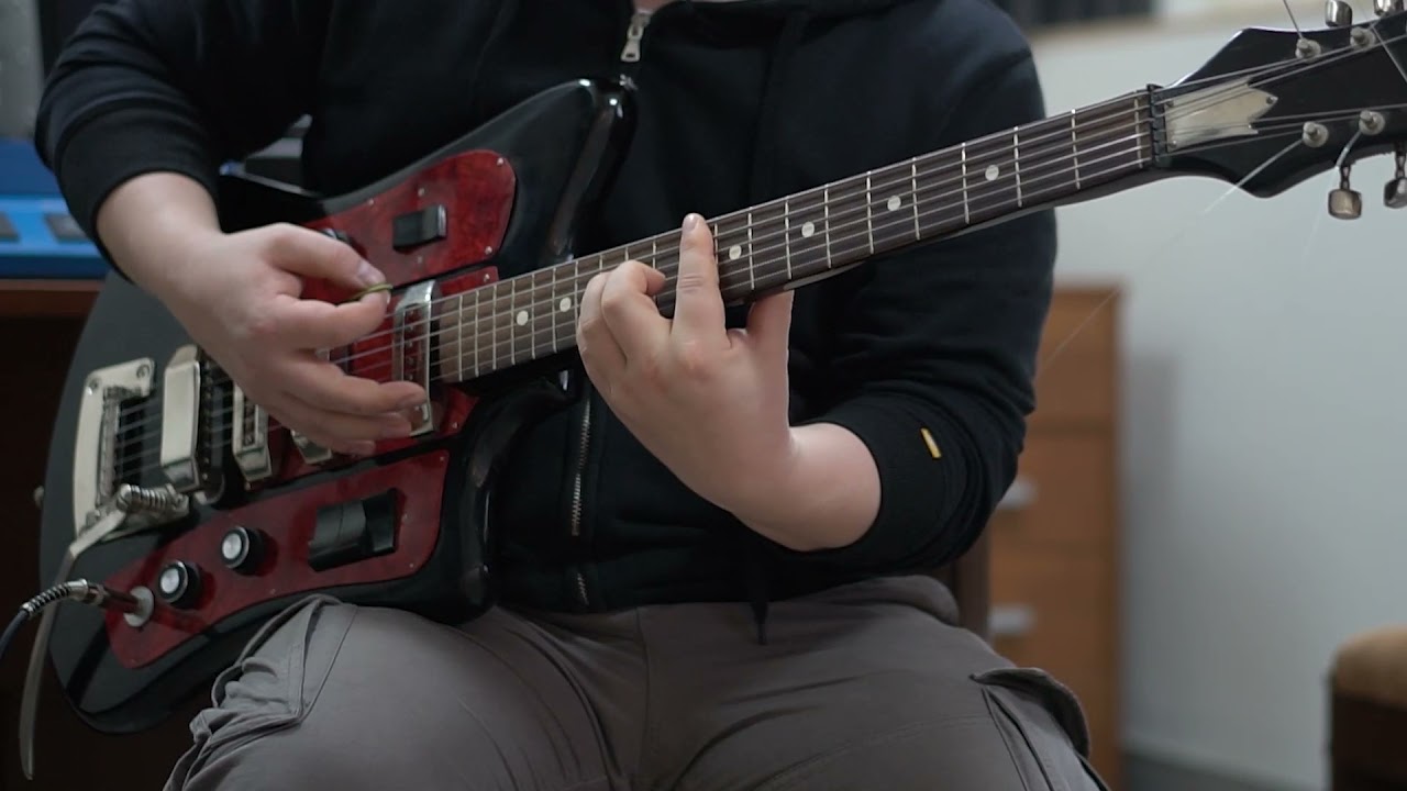 Formanta Solo 2 (rare USSR guitar with built-in fuzz)