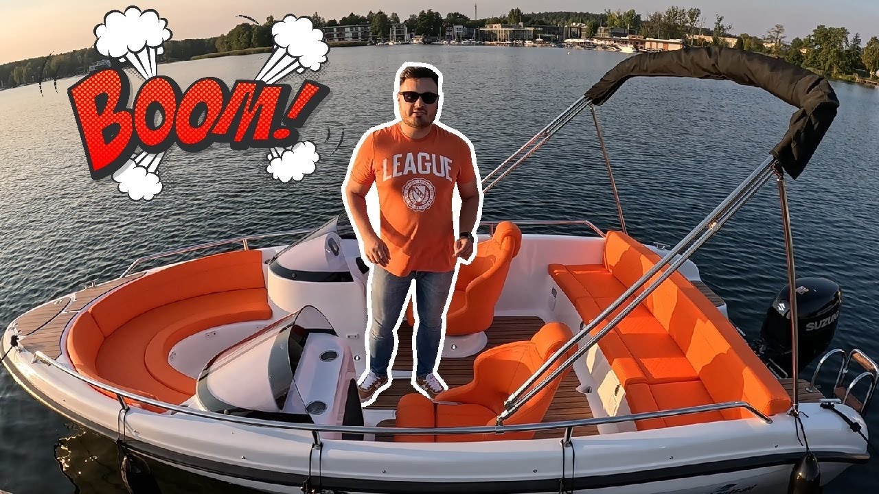 Łódź motorowa M500 Duo. Petarda na wodzie!