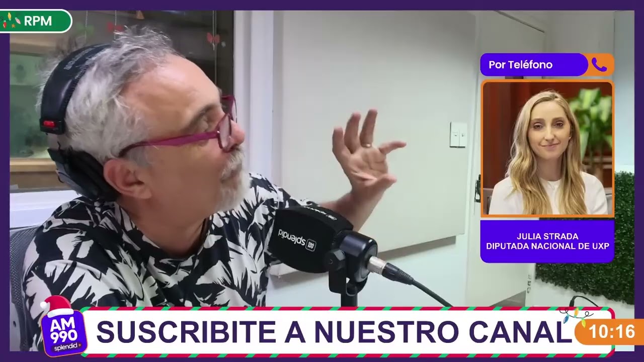 Julia Strada en Splendid AM990 | Estafa $LIBRA, dos años de Milei