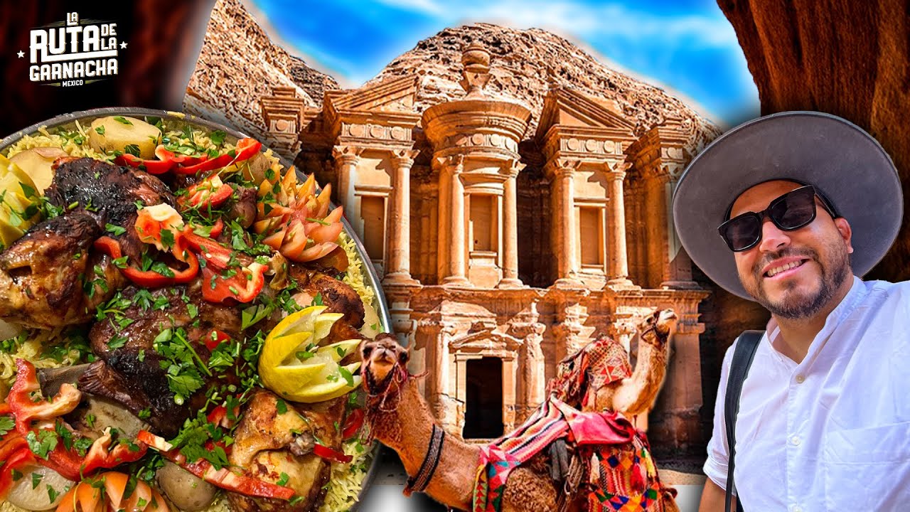 La INCREÍBLE Comida CALLEJERA en JORDANIA 🤯 🇯🇴 ¡Una de las 7 MARAVILLAS del MUNDO!
