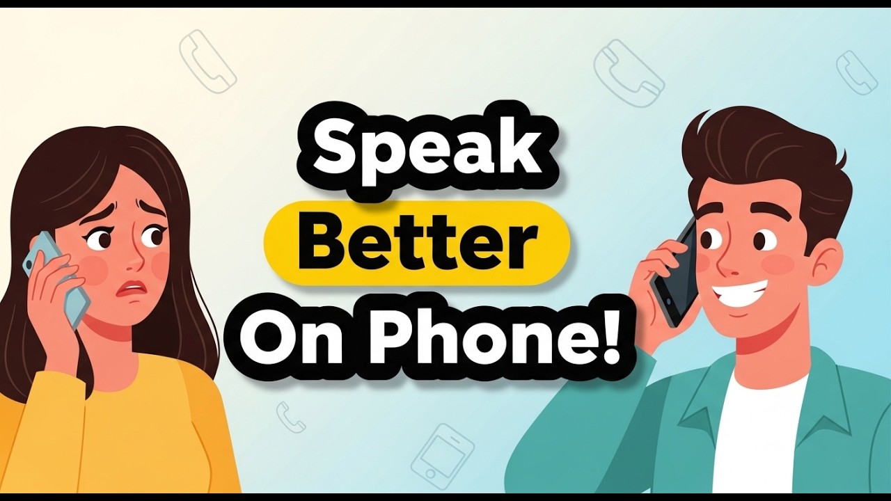 Speak Better On Phone | Easy Daily English Conversation||Stop Feeling Nervous On Phone