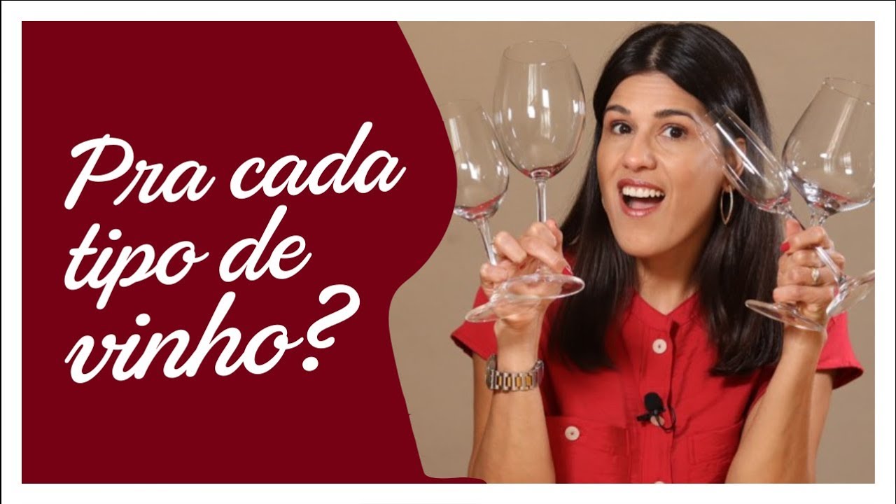 Tipos de TAÇAS de Vinho (saiba tudo aqui e aprenda a BEBER VINHOS!) 🍷