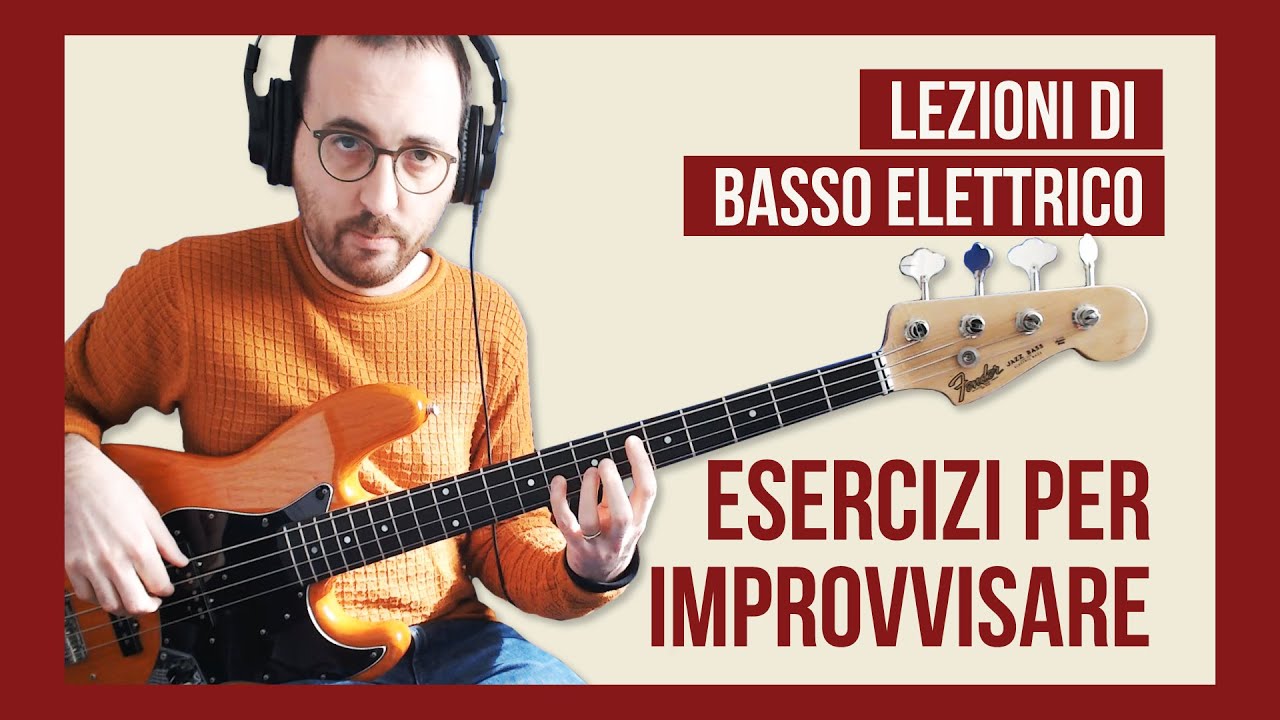 Lezioni Di Basso Elettrico: Un Esercizio Per Migliorare L'Improvvisazione (LEZ. #6)