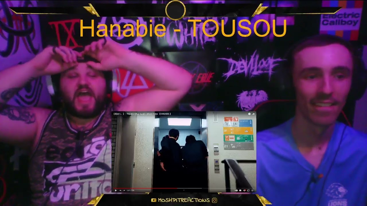 Hanabie - Tousou | This took us by surprise! {Our First Time Reaction}