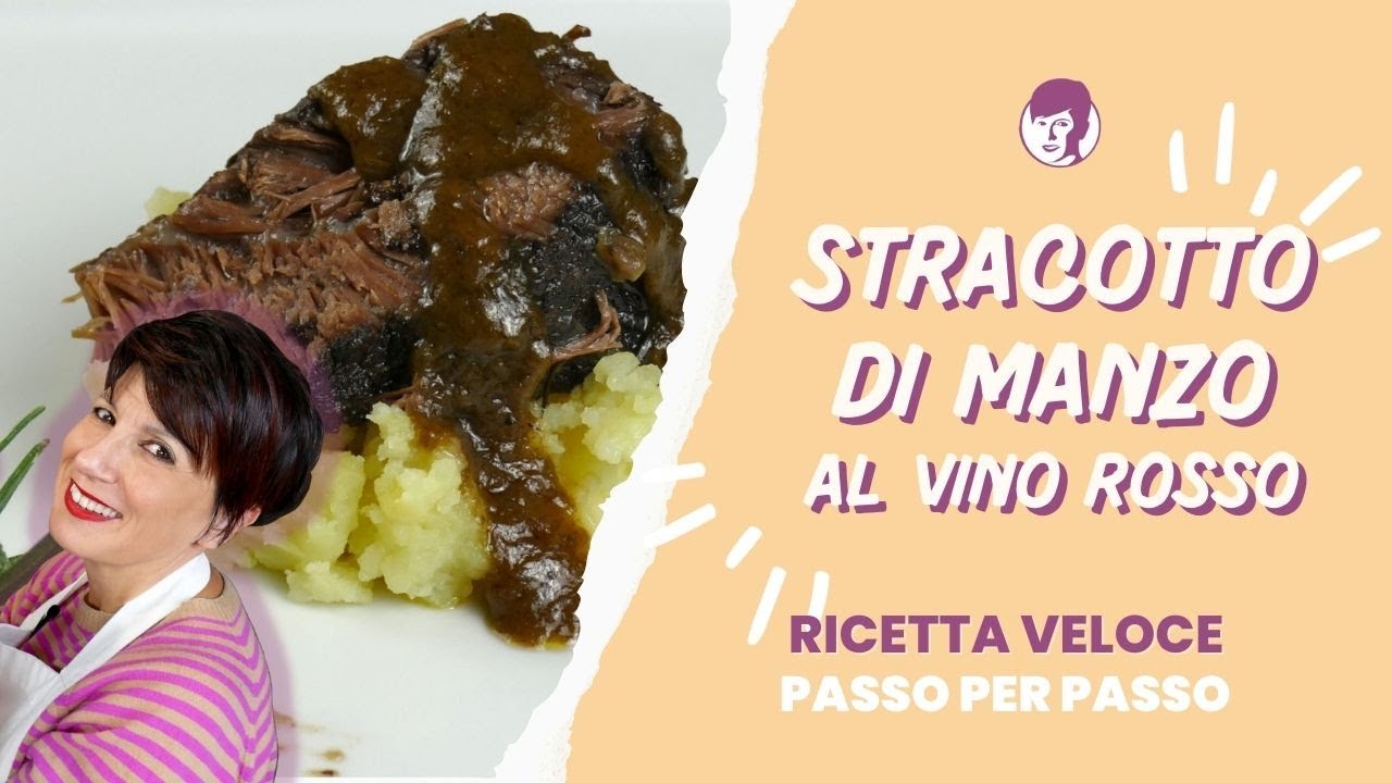 Stracotto di manzo al vino rosso | Antonietta Polcaro