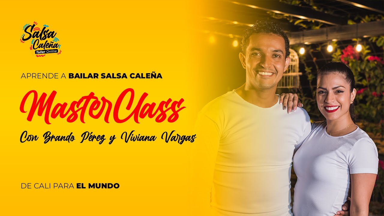 ¡MASTERCLASS GRATIS DE SALSA CALEÑA CON BRANDO PEREZ Y VIVIANA VARGAS!