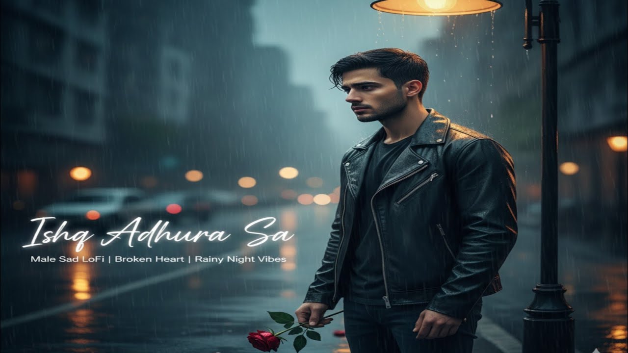 Ishq Adhura Sa 💔 | Male Sad Lofi Song | Heartbreak Love | Rainy Night Vibes | Old Memories Lofi 