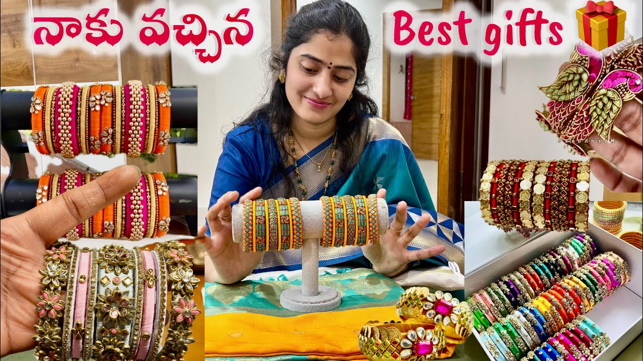 నవరాత్రి స్పషల్ 9 రకాల గాజులు || Navrathri special bangles |Telugu vlog || @horrorstoriescafe 