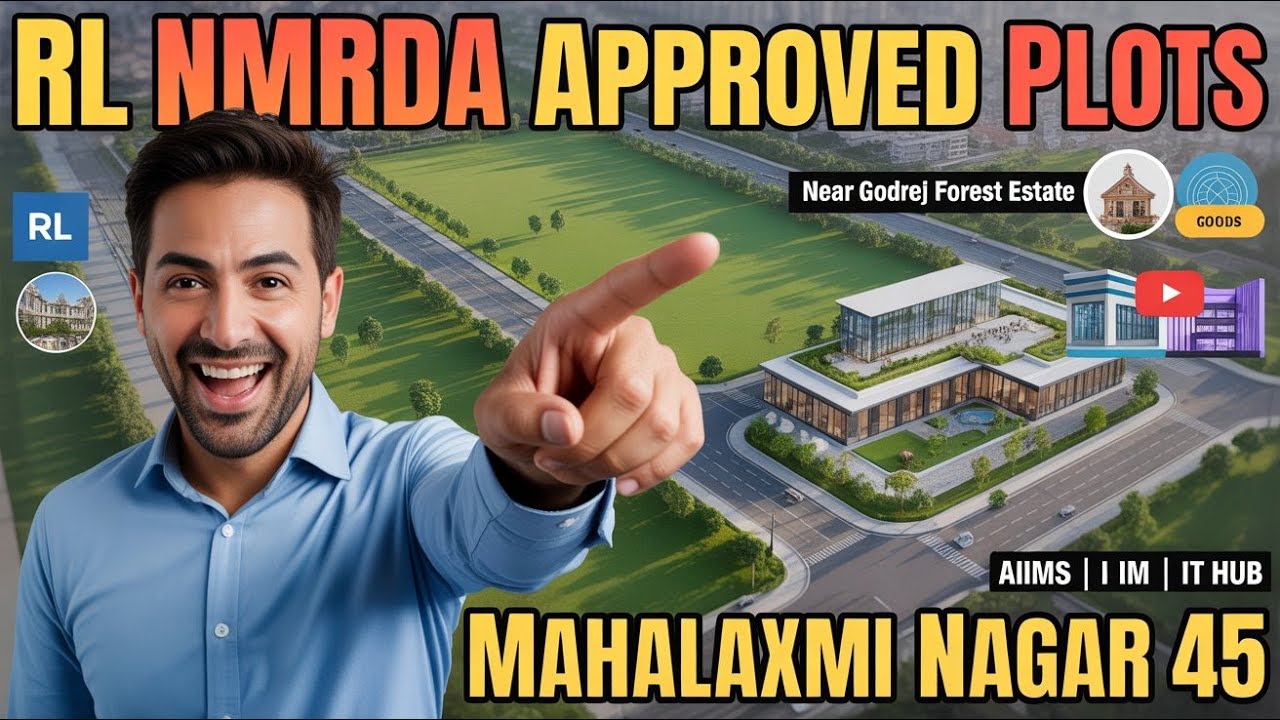 Mahalaxmi Nagar 45 🔖 Just beside godrej , back of MIHAN in Sumthana NAGPUR #plotsinnagpur8767715447